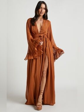 showpo rose gold dress NEW Showpo Rose Gold Sequin Mini Dress Large